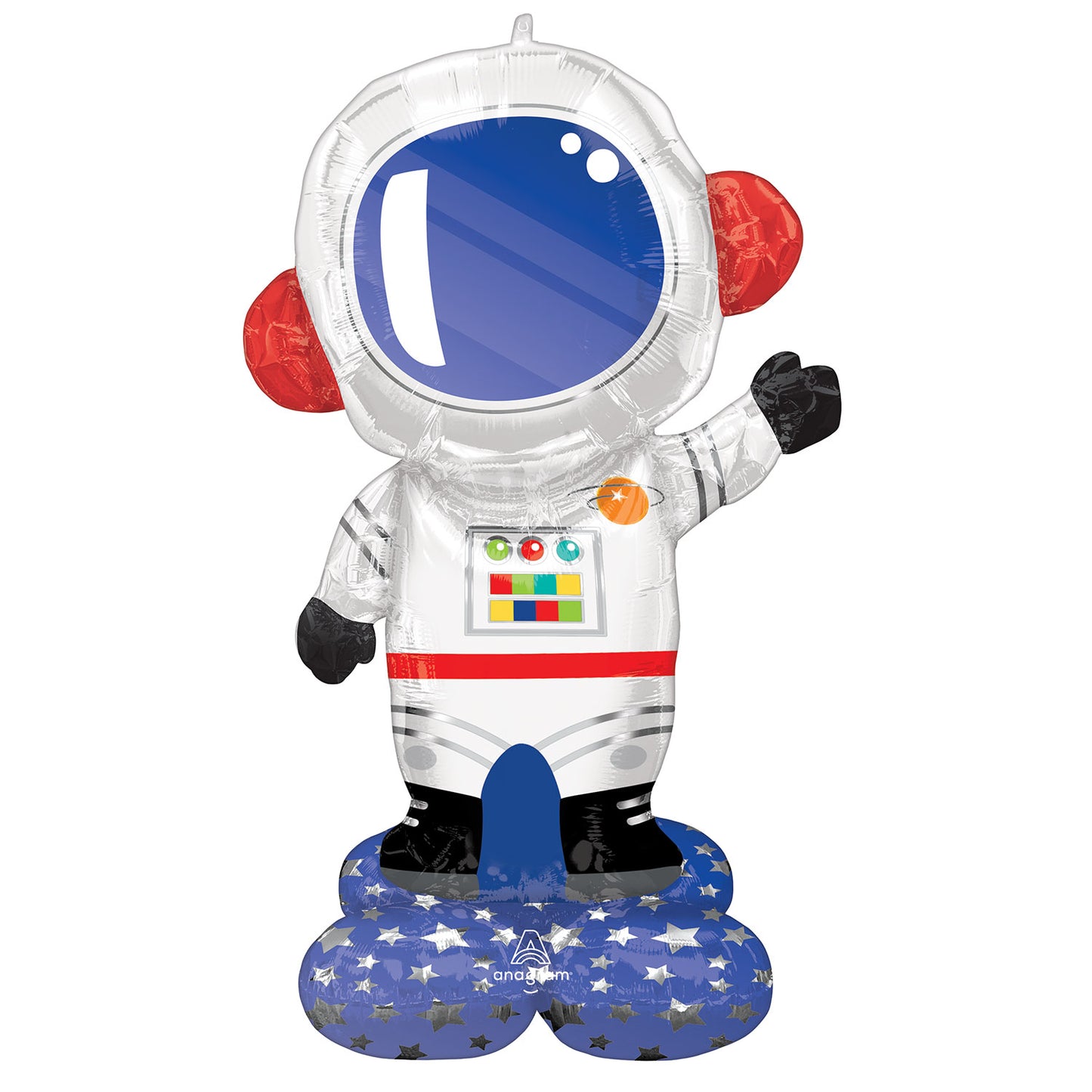 4281111 IP X3 - Astronaut AirLoonz Foil Balloons 32"/81cm w x 57"/144cm h P70 - 3 PC