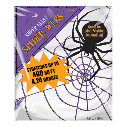 Stretchable Spiders Web 120g - 24 PC