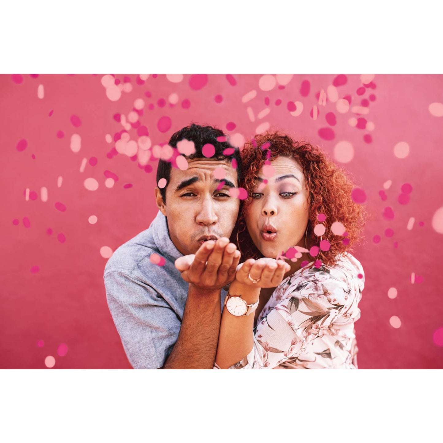 Blue Tissue Confetti - 12 PC