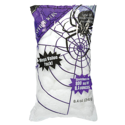 Stretchable Spiders Web 240g - 12 PC