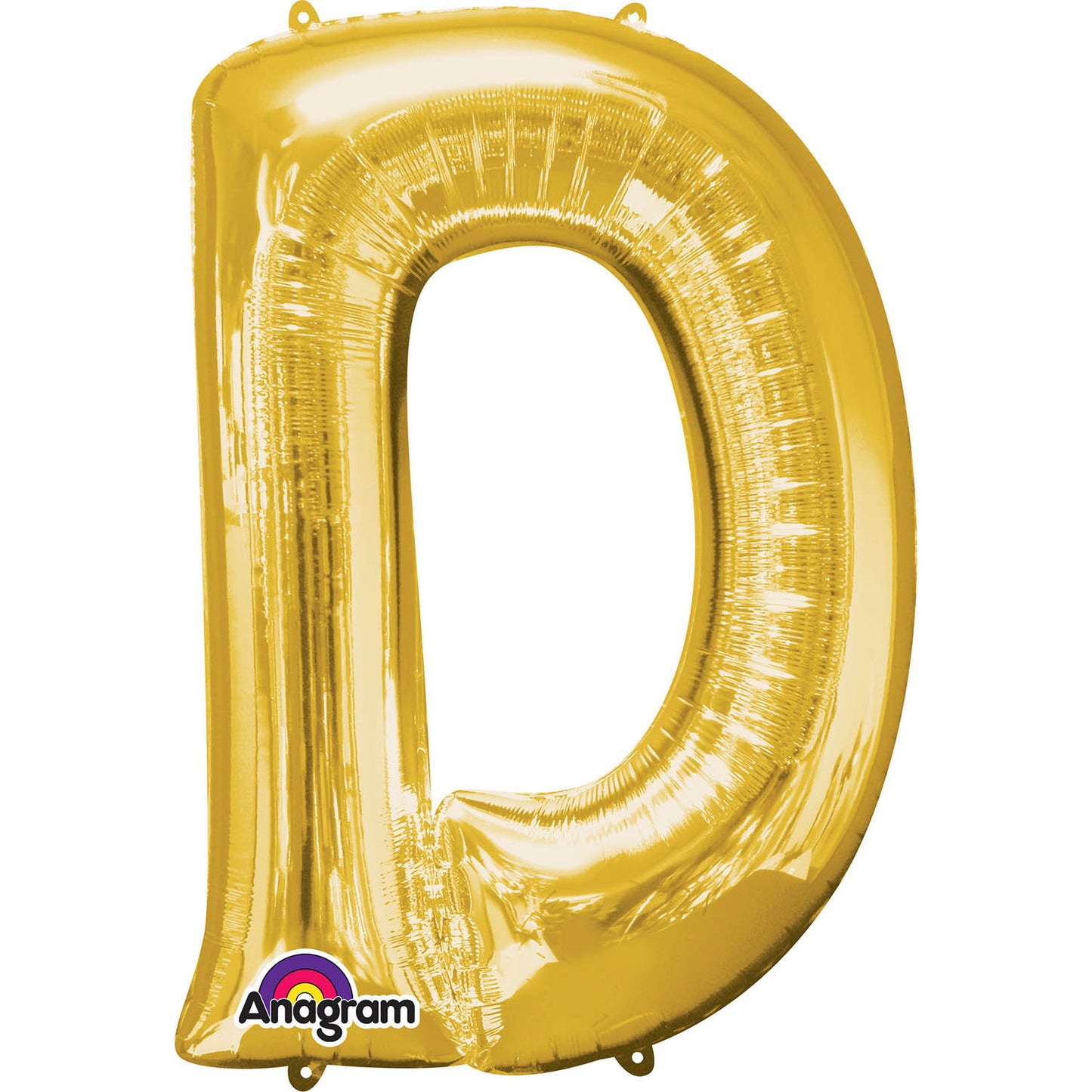 Letter D Pink Minishape Foil Balloons 16"/40cm A04 - 5 PC