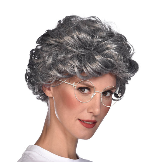 9909534 IP X6 - Grandma Irmgard Wigs - 6 PC
