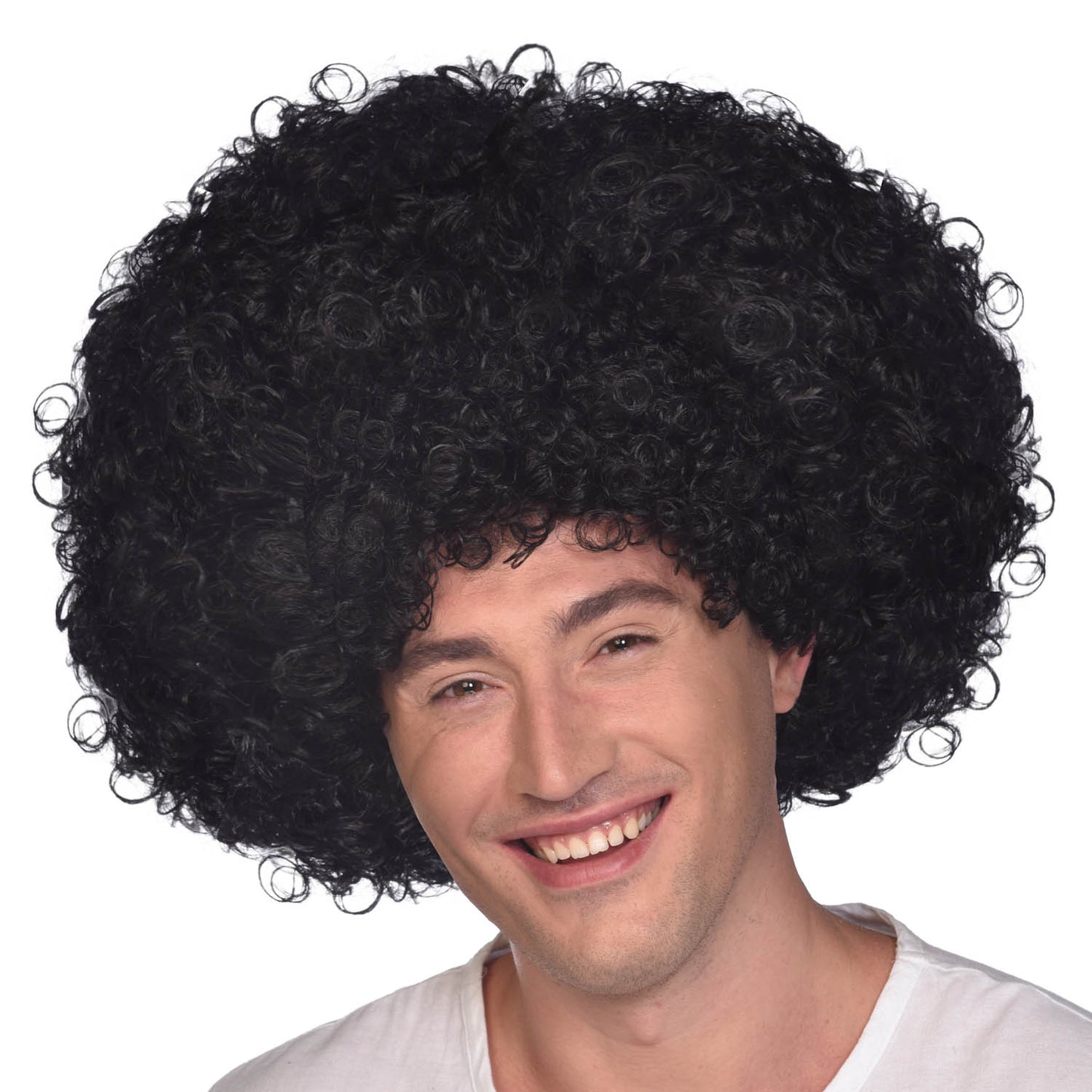 Black Afro Wigs - 6 PC
