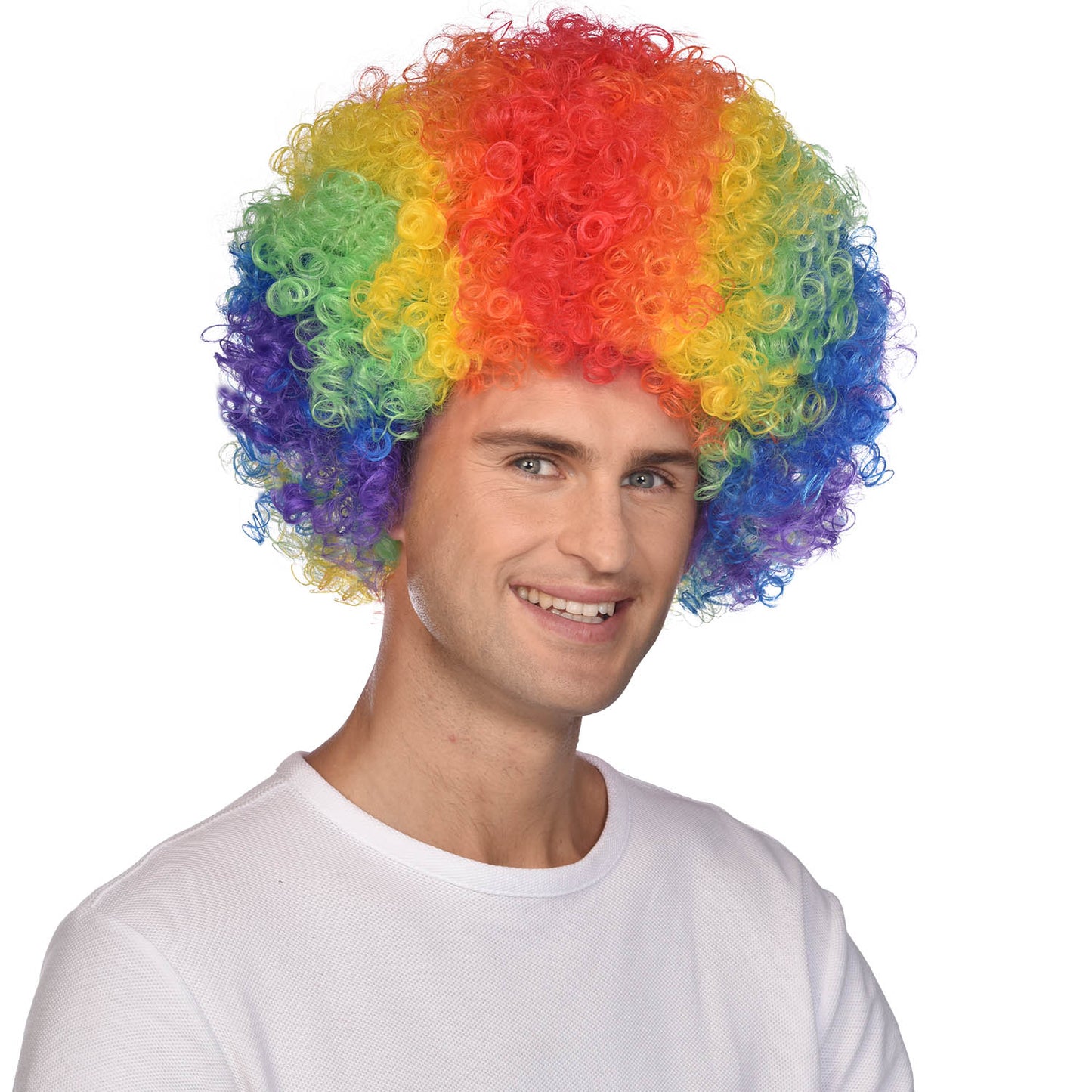 Black Afro Wigs - 6 PC