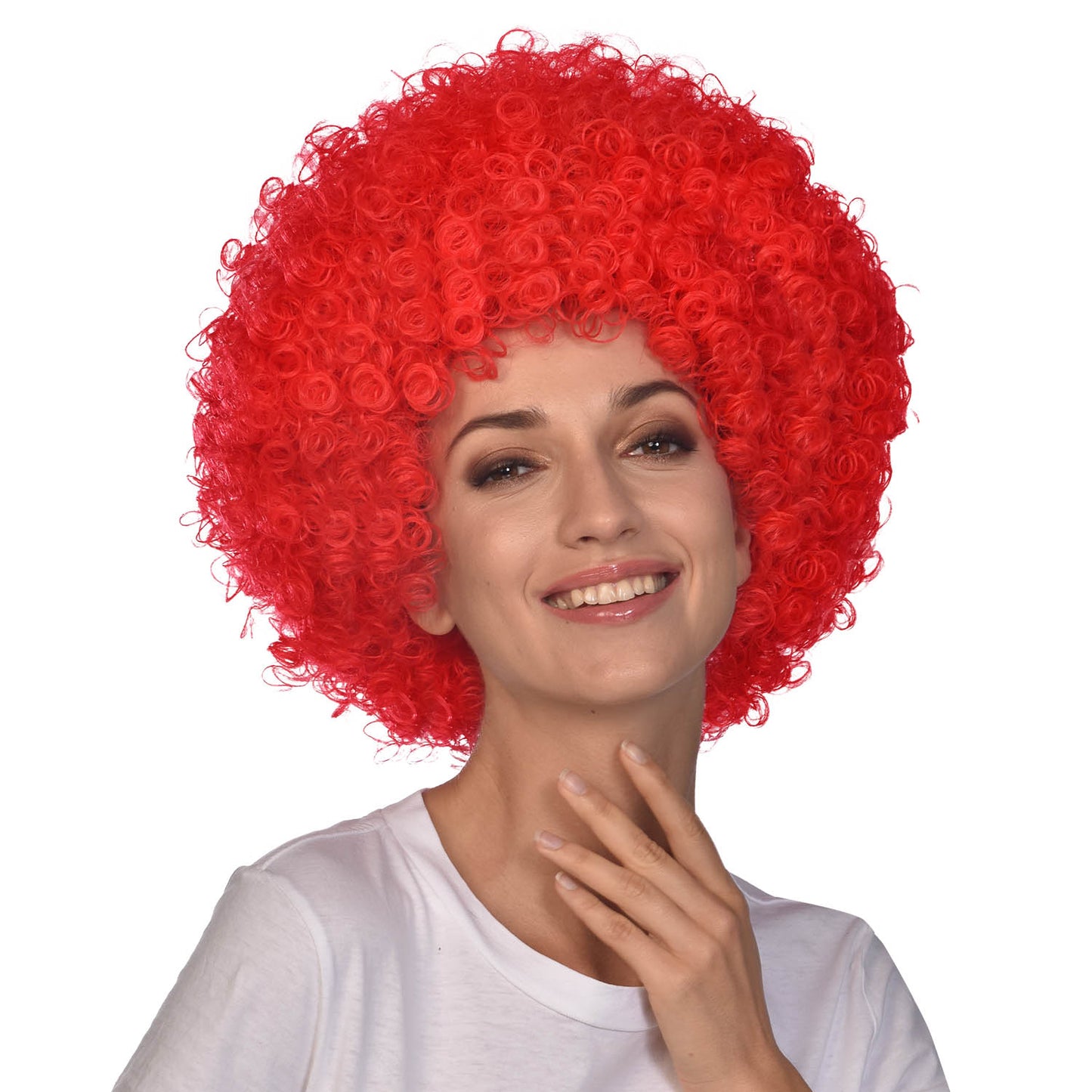 Black Afro Wigs - 6 PC