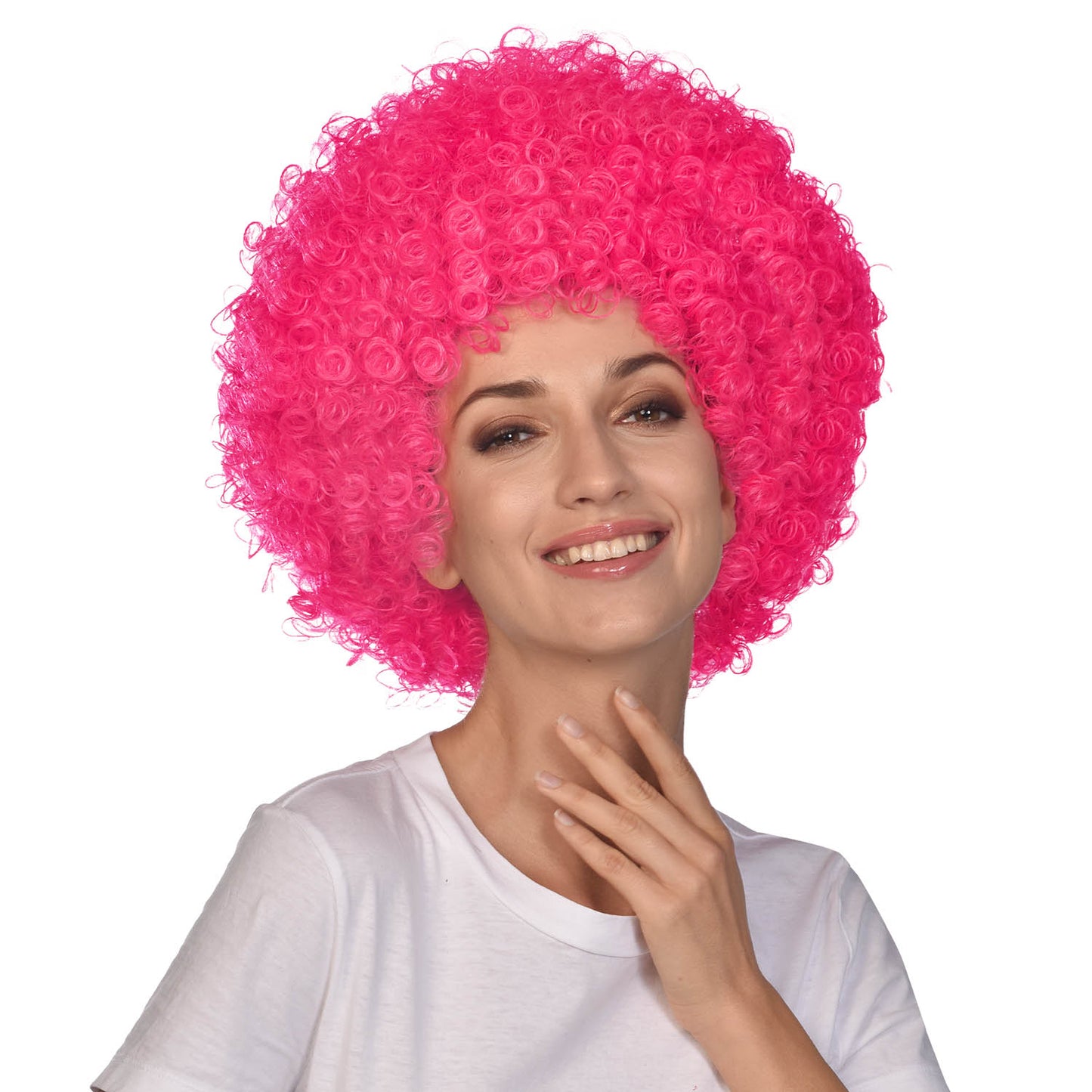 Black Afro Wigs - 6 PC