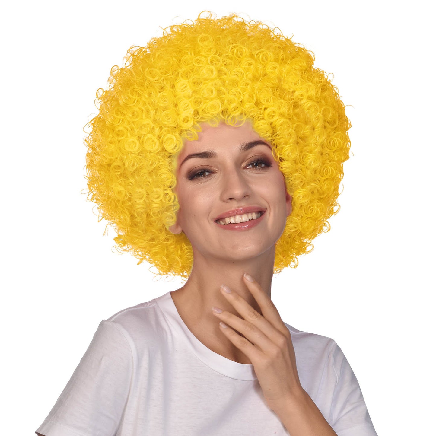 Black Afro Wigs - 6 PC