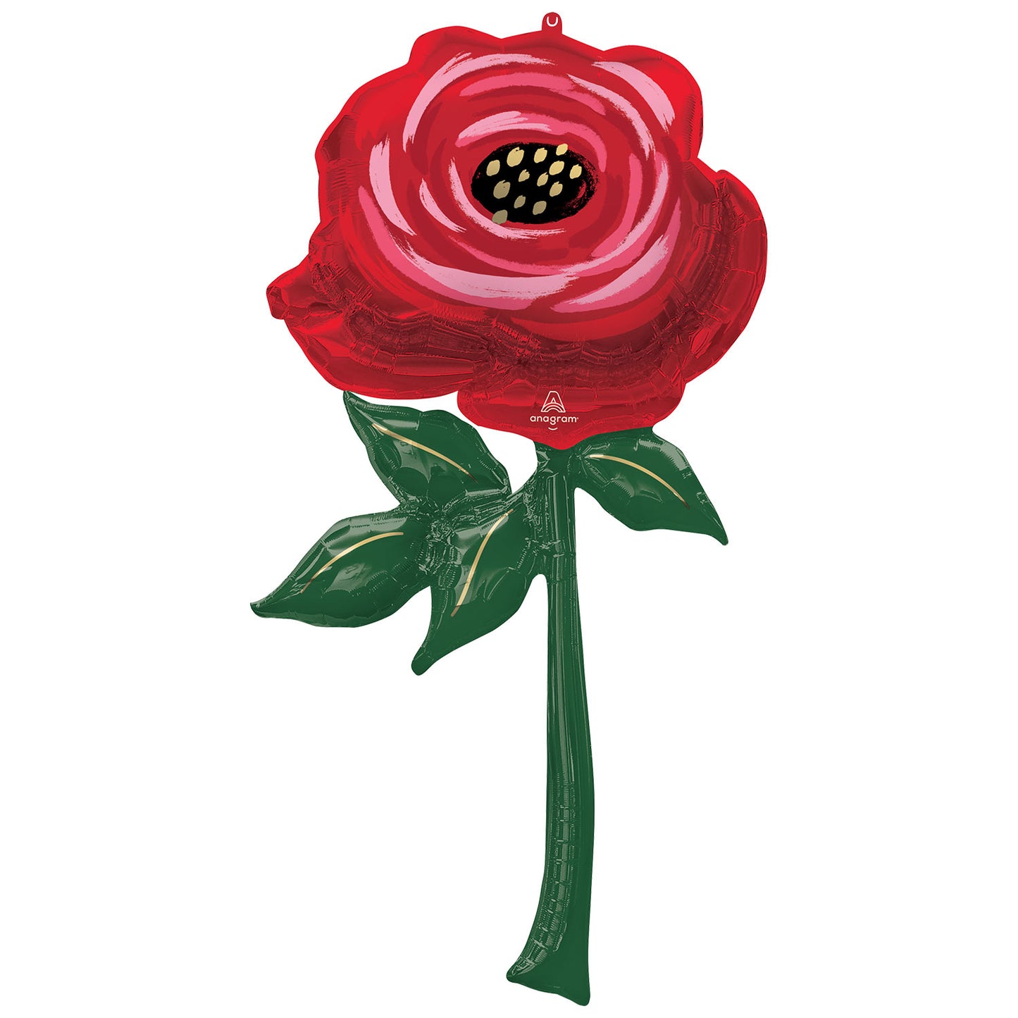 4370401 IP X5 - Painted Rose Multi Foil Balloons 33"/83cm x 62"/157cm h P70 - 3 PC