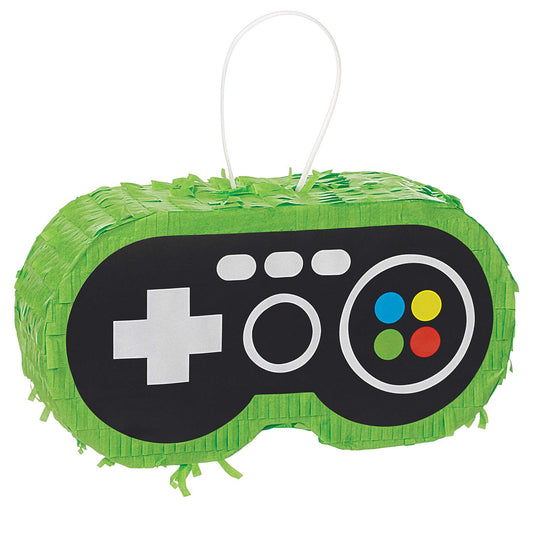 243620 - Level Up Mini Paper Fillable Pinata Decorations 18cm x 9.5cm - 6 PC