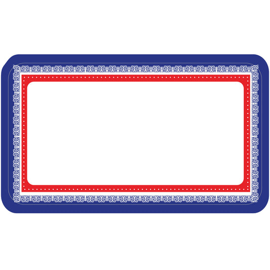 9913014 IP X6 - A Day to Remember Plastic Loaf Cake Platters 20cm x 28cm - 6 PC