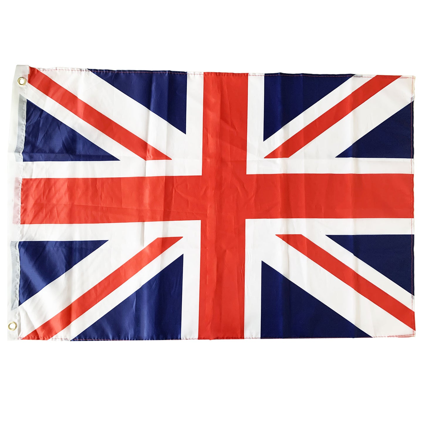 Red White & Blue GB Fabric Flag 1.5m x 90cm - 6 PC