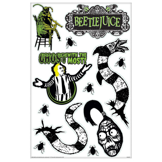 Beetlejuice Wall Grabbers - 12 PC