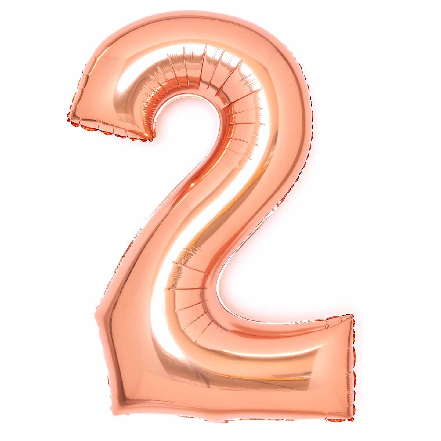 Amscan Large Number Various Colours 2 Foil Balloons 22"/55cm w x 34" /86cm h P50 - 5 PC
