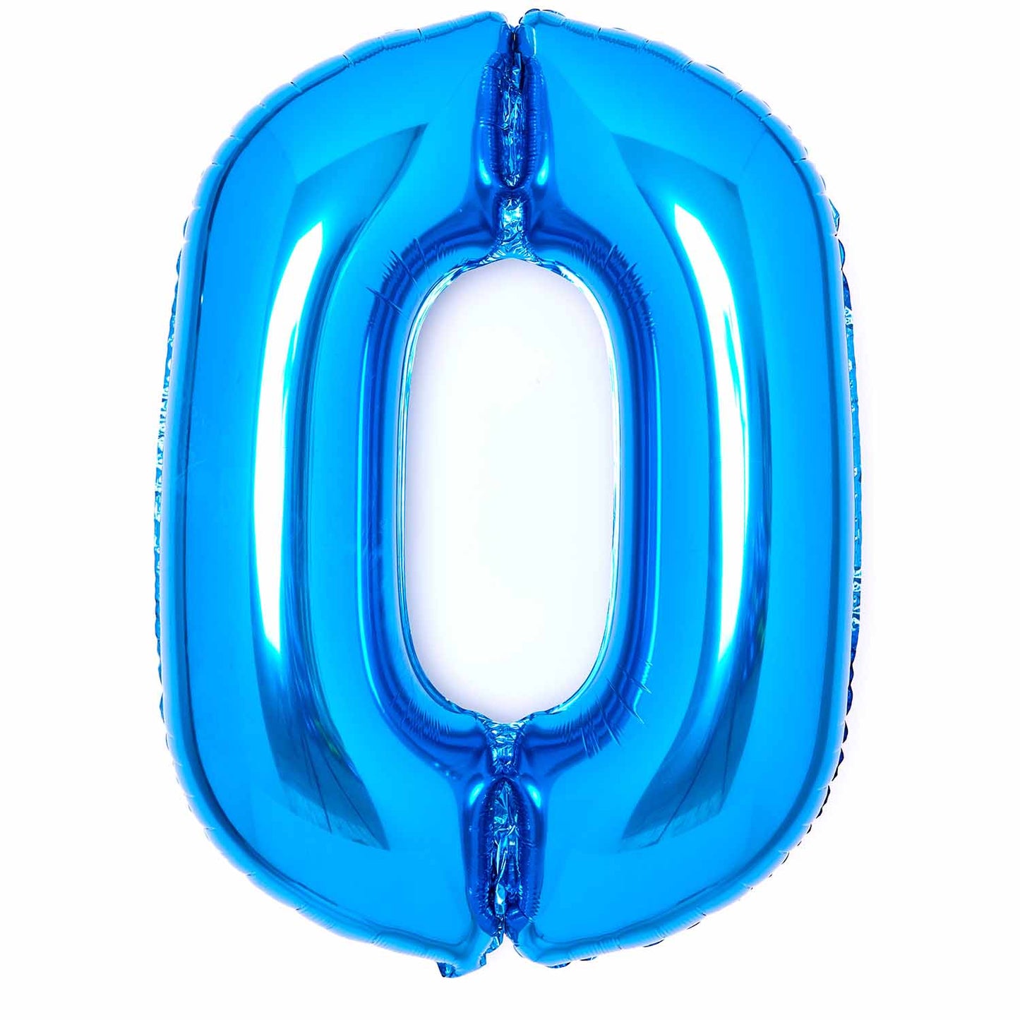 Amscan Large Number Various Colours 0 Foil Balloons 25"/64cm w x 35"/90cm h P50 - 5P C