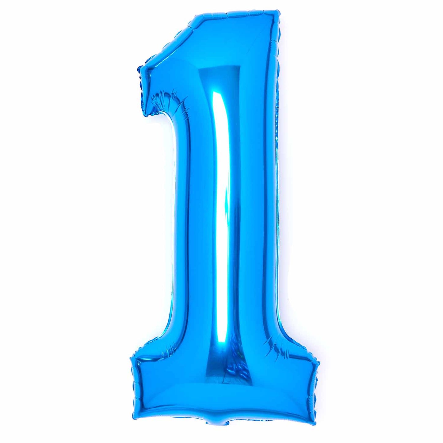 Amscan Large Number Various Colours 1 Foil Balloons 15"/37cm w x 32" /82cm h P50 - 5 PC