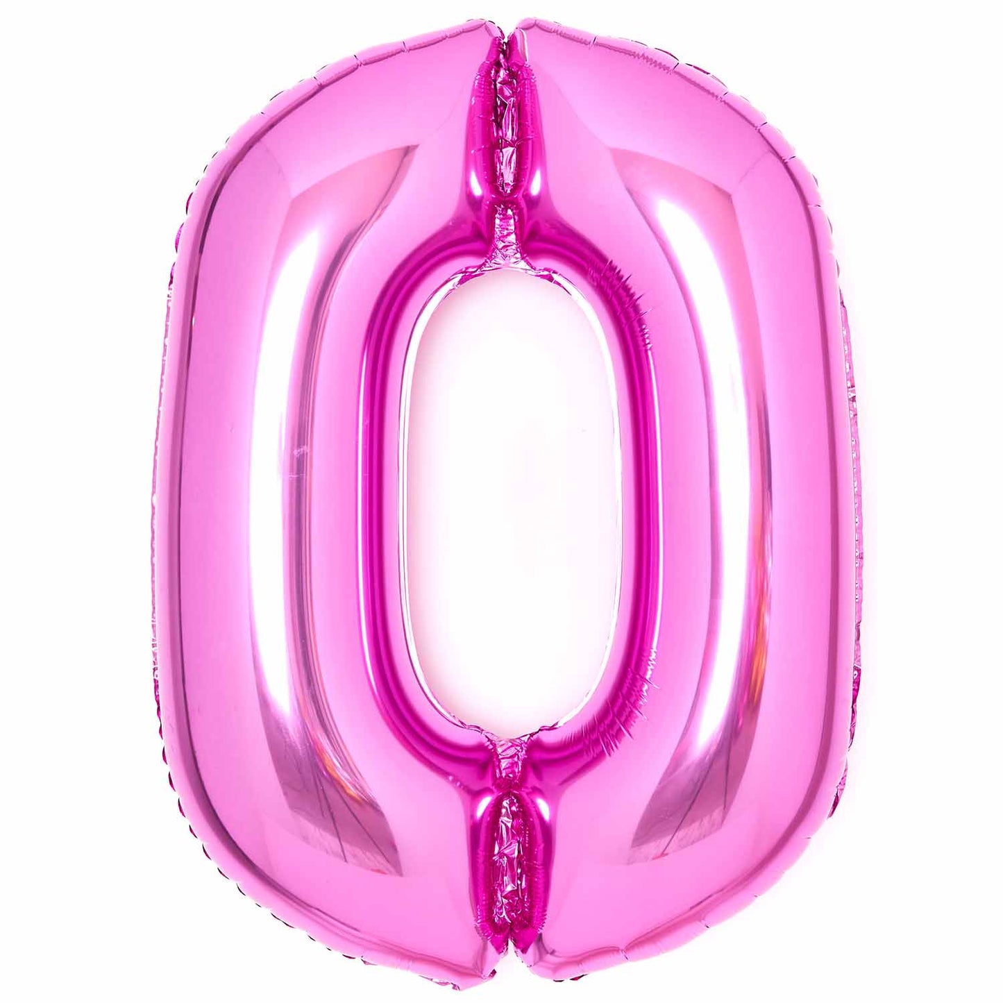 Amscan Large Number Various Colours 0 Foil Balloons 25"/64cm w x 35"/90cm h P50 - 5P C