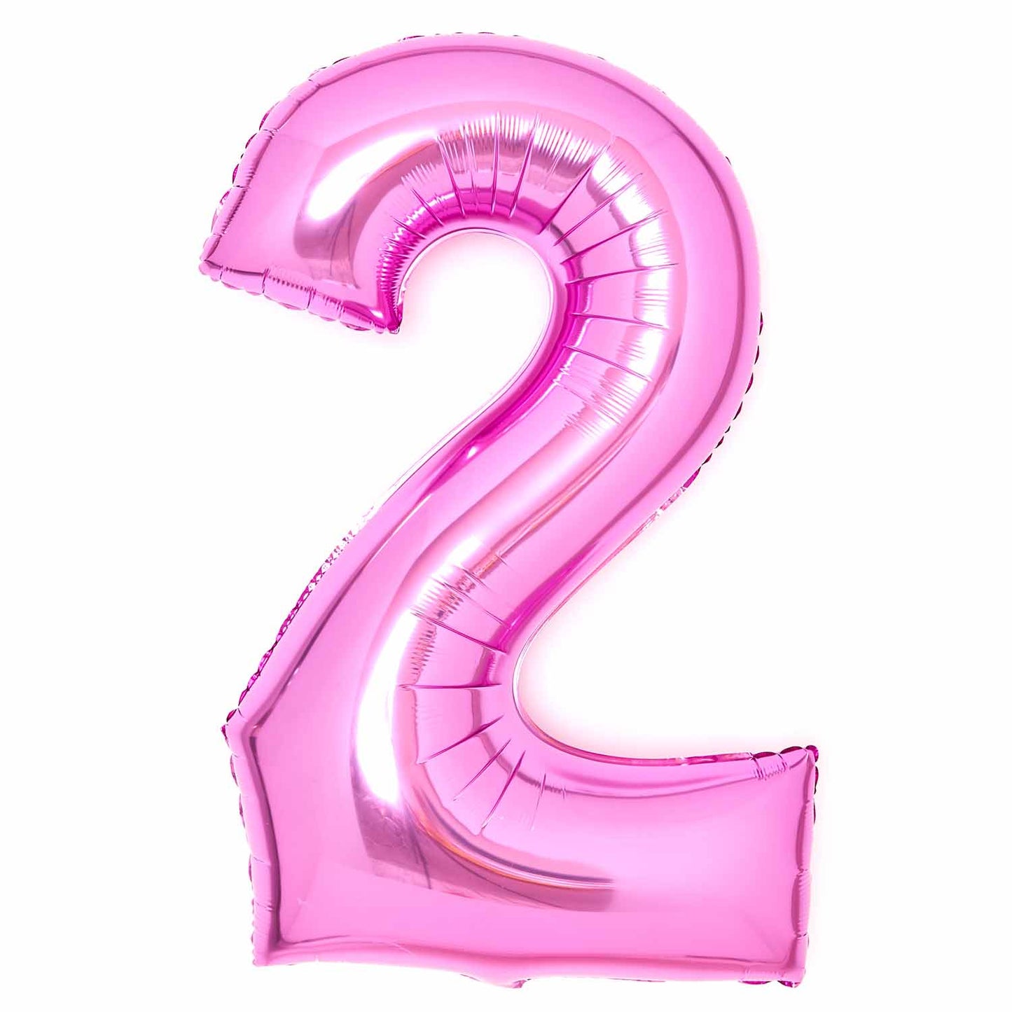 Amscan Large Number Various Colours 2 Foil Balloons 22"/55cm w x 34" /86cm h P50 - 5 PC