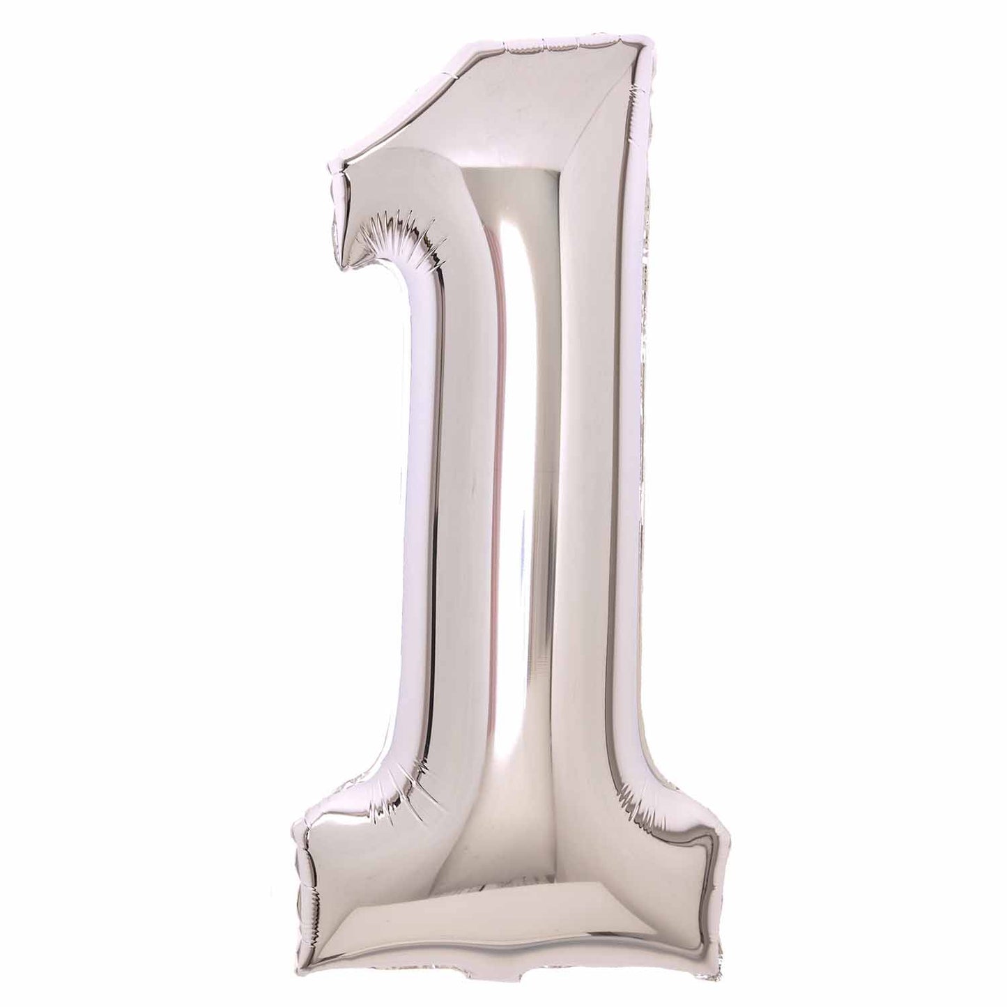 Amscan Large Number Various Colours 1 Foil Balloons 15"/37cm w x 32" /82cm h P50 - 5 PC