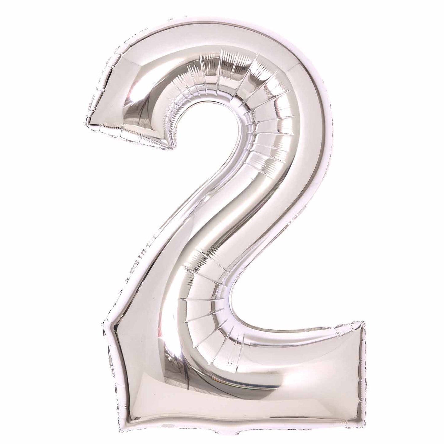 Amscan Large Number Various Colours 2 Foil Balloons 22"/55cm w x 34" /86cm h P50 - 5 PC