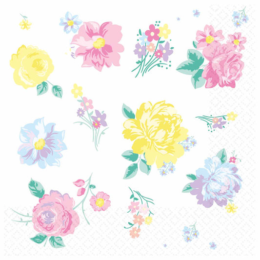 9913240 IP X6 - Spring Luncheon Napkins 33cm - 6 PKG/16