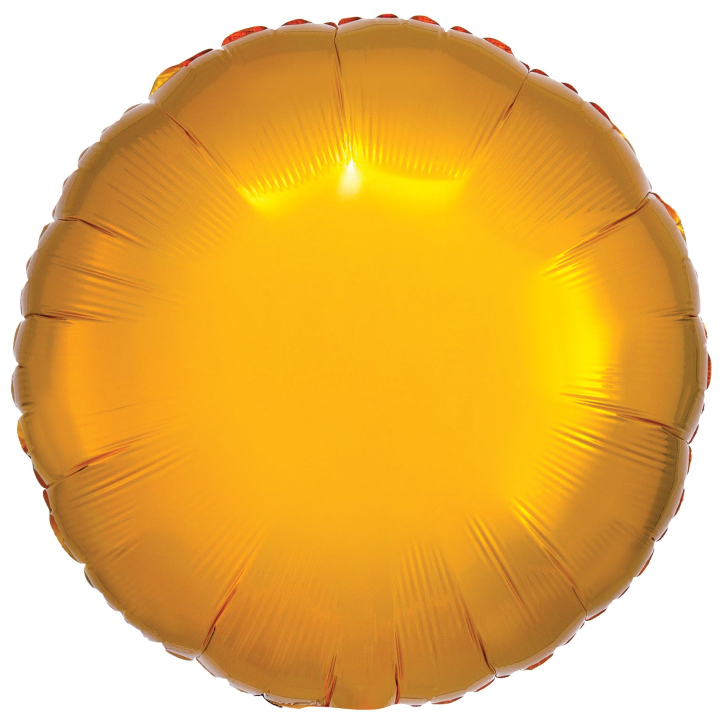 Amscan Metallic Circle Standard Unpackaged Foil Balloons C16 - 10 PC - Various Colours
