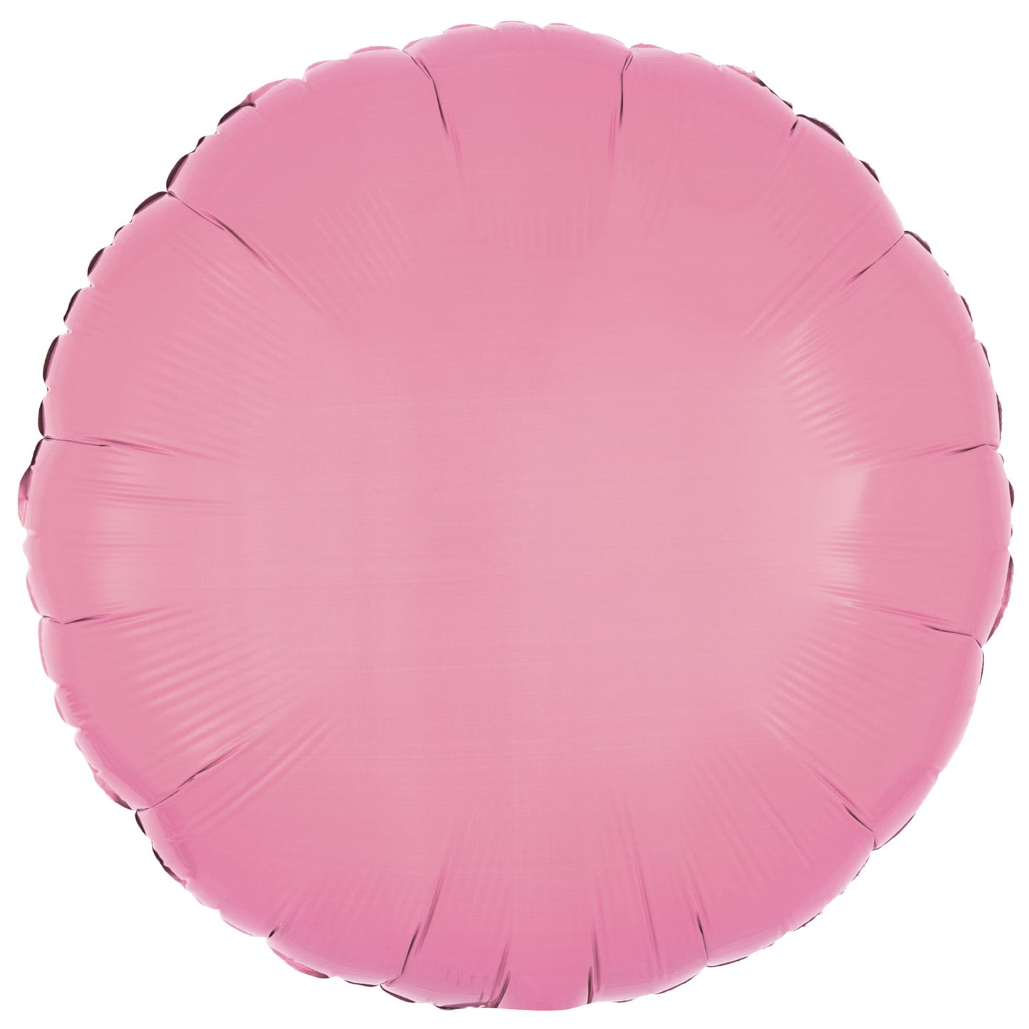 Amscan Metallic Circle Standard Unpackaged Foil Balloons C16 - 10 PC - Various Colours