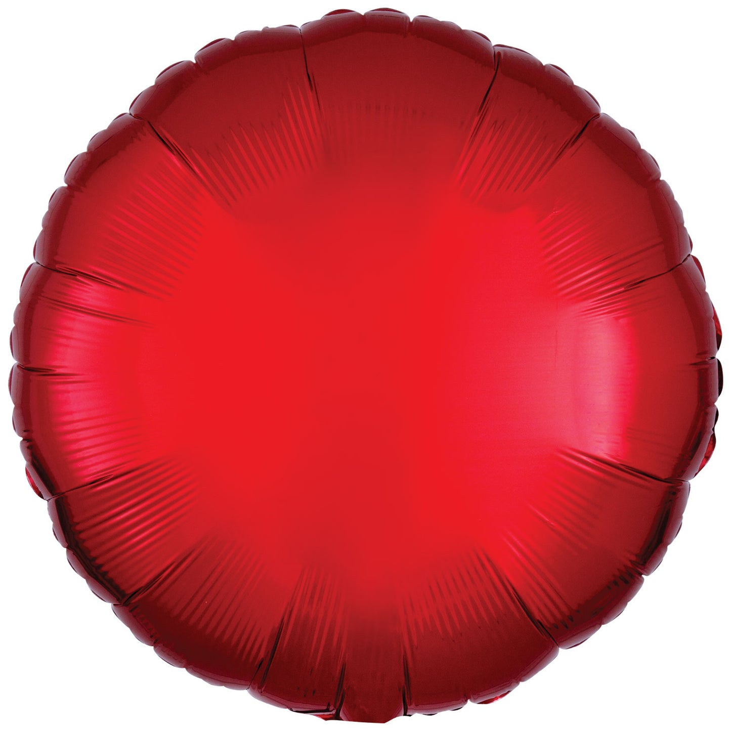 Amscan Metallic Circle Standard Unpackaged Foil Balloons C16 - 10 PC - Various Colours