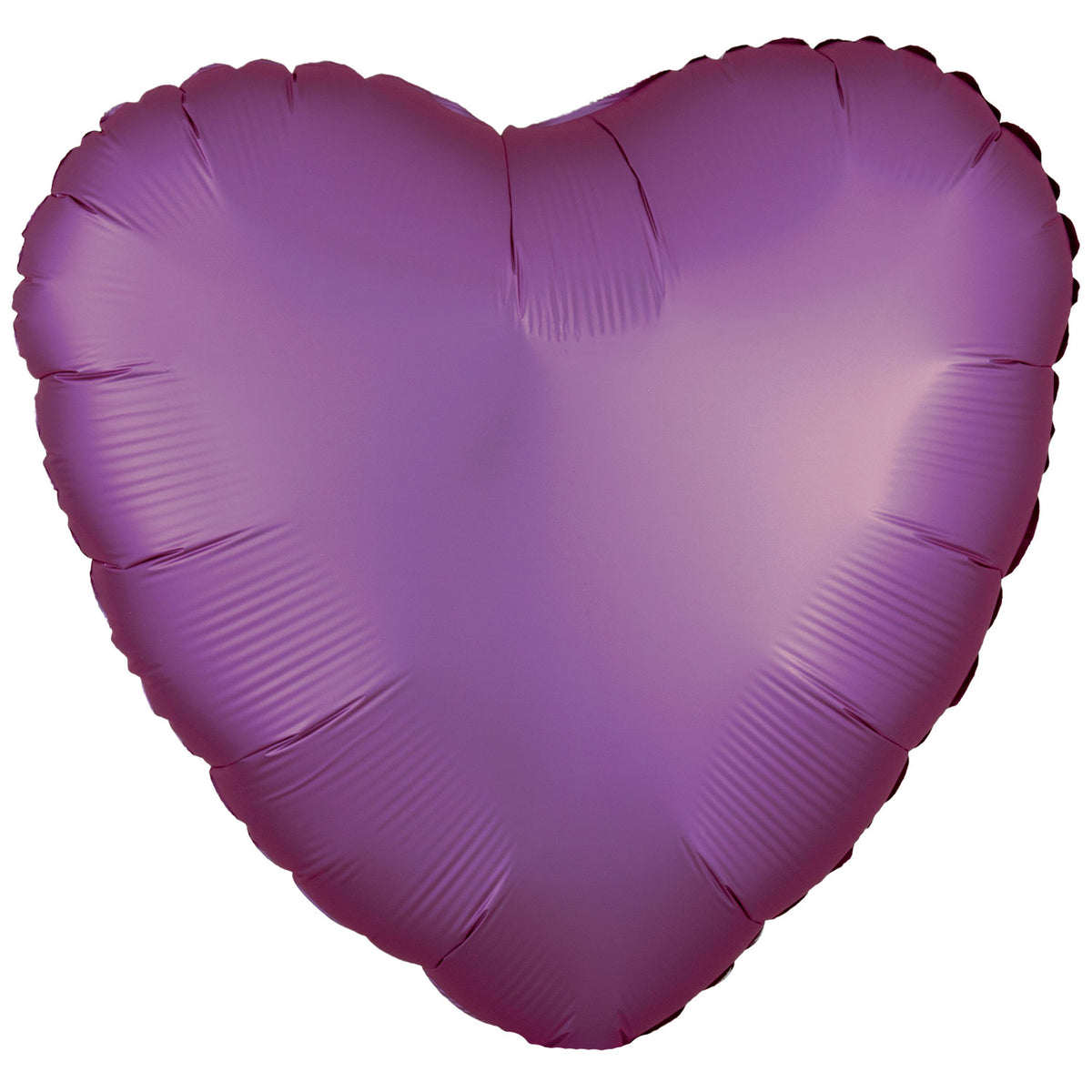 9914099 - Amscan Silk Lustre Flamingo Heart Standard Unpackaged Foil Balloons C16 - 10 PC