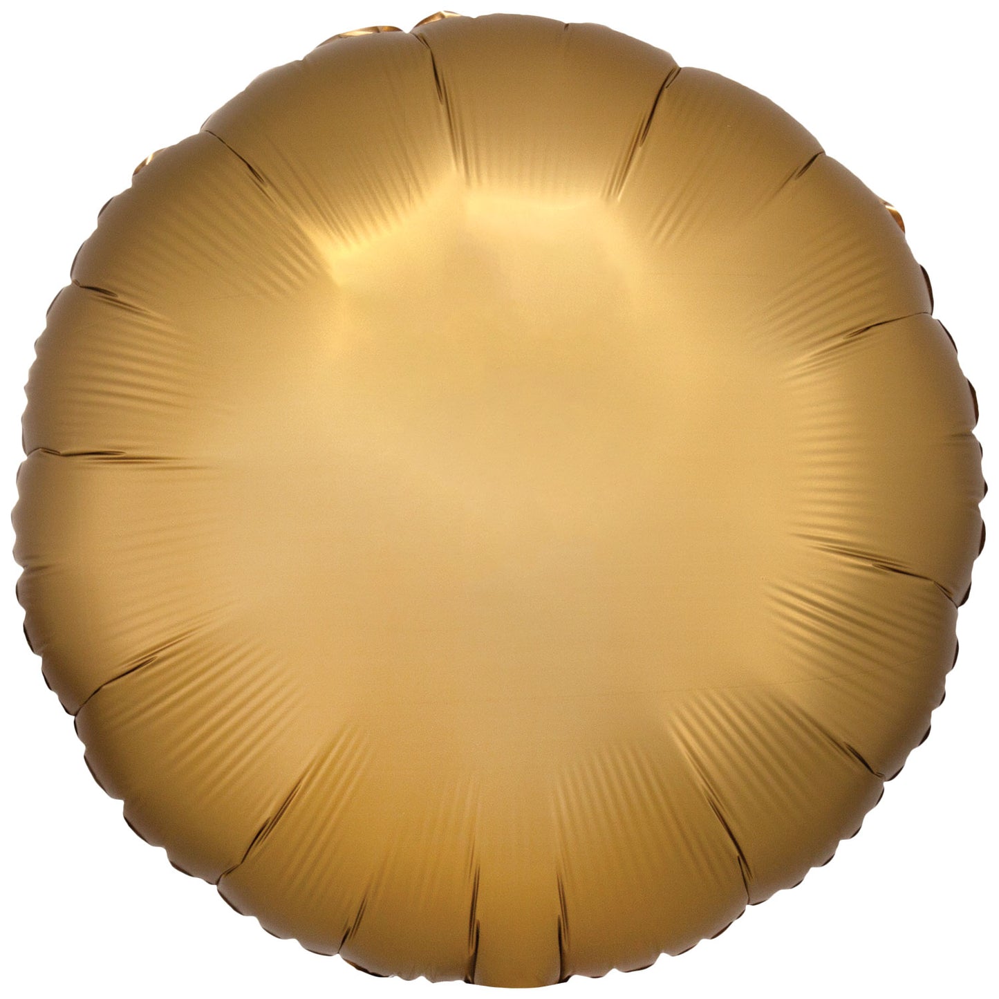 Amscan Silk Lustre Various Colours Circle Standard Unpackaged Foil Balloons C16 - 10 PC