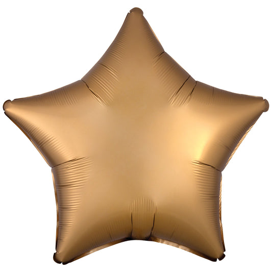 Amscan Silk Lustre Various Colours Star Standard Packaged Foil Balloons C16 - 5 PC