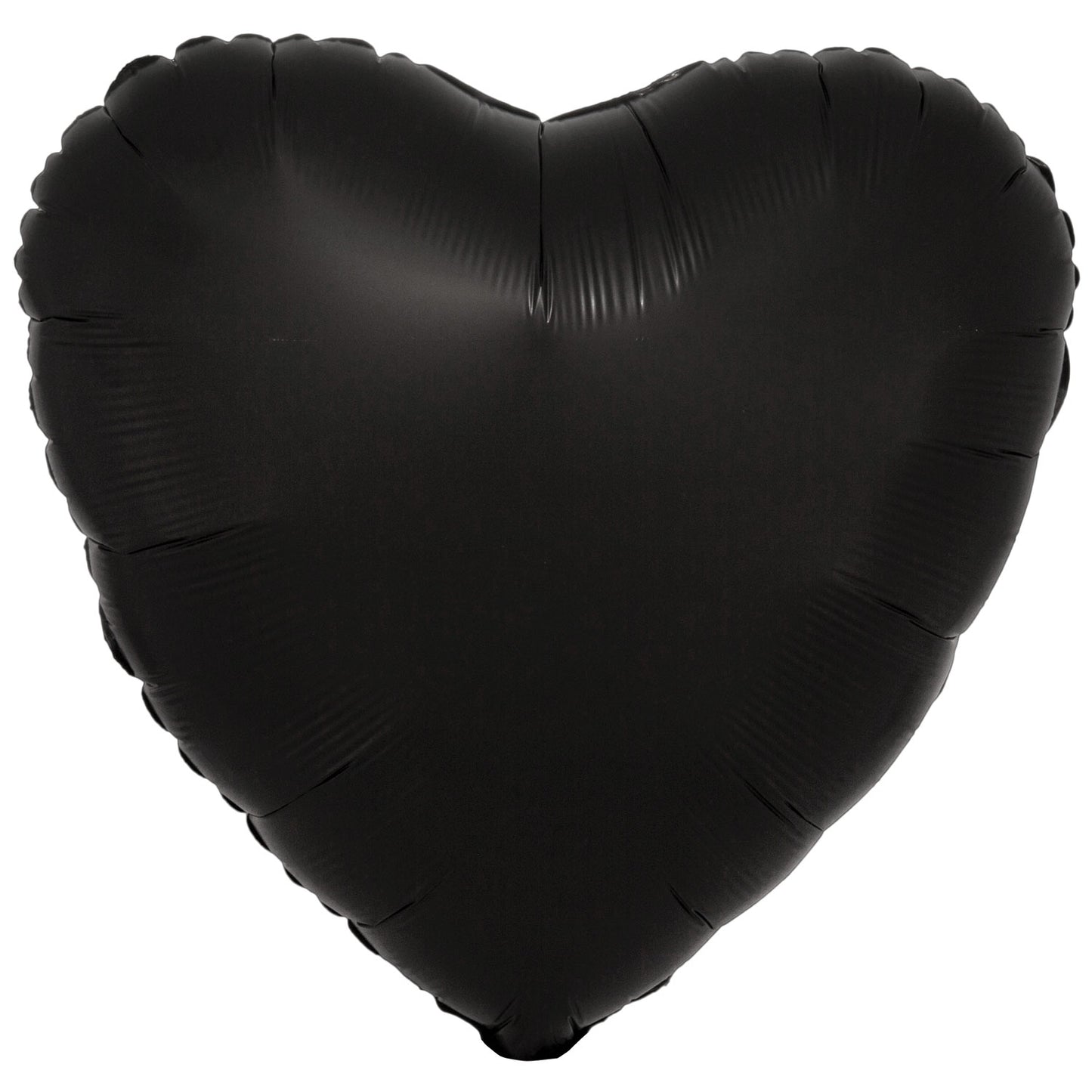 Amscan Silk Lustre Heart Various Colours Standard Unpackaged Foil Balloons C16 - 10 PC