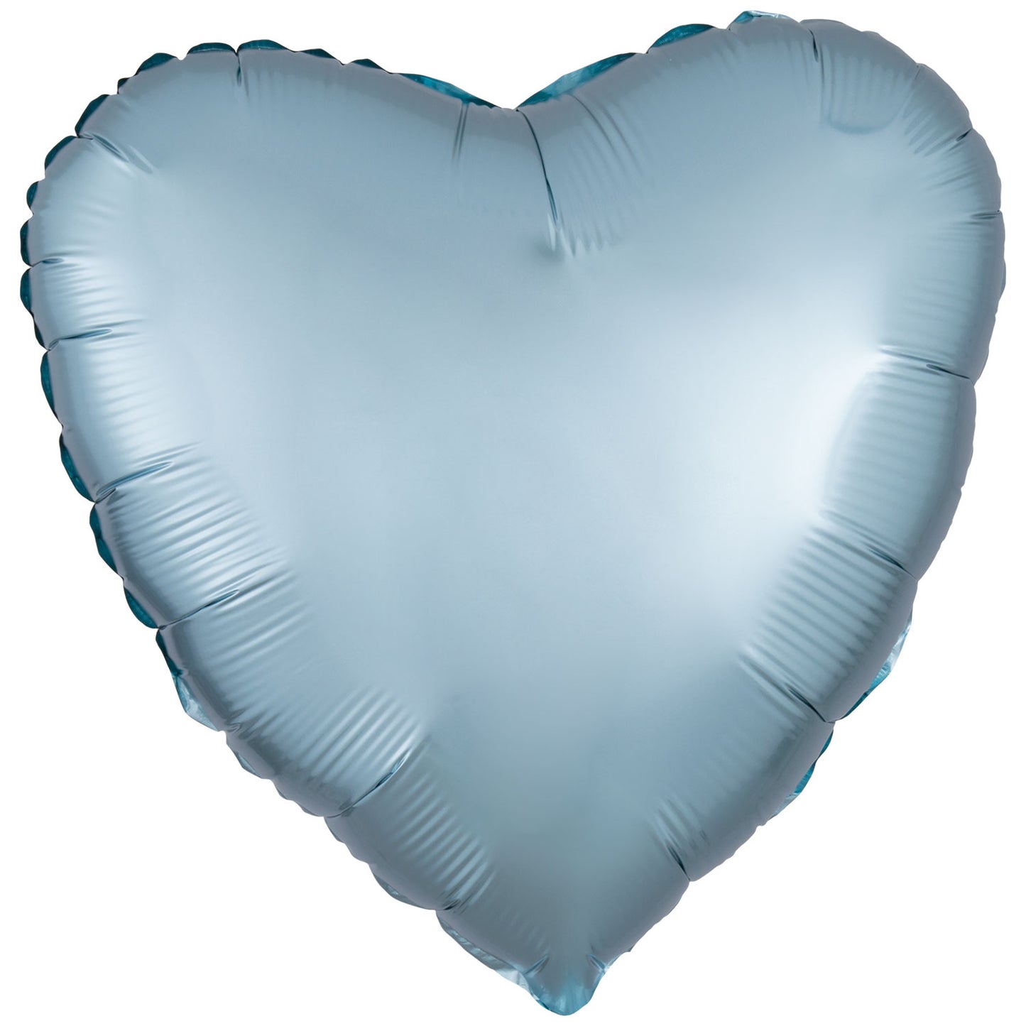 Amscan Silk Lustre Pastel Heart Standard Unpackaged Foil Balloons C16 - 10 PC Colours