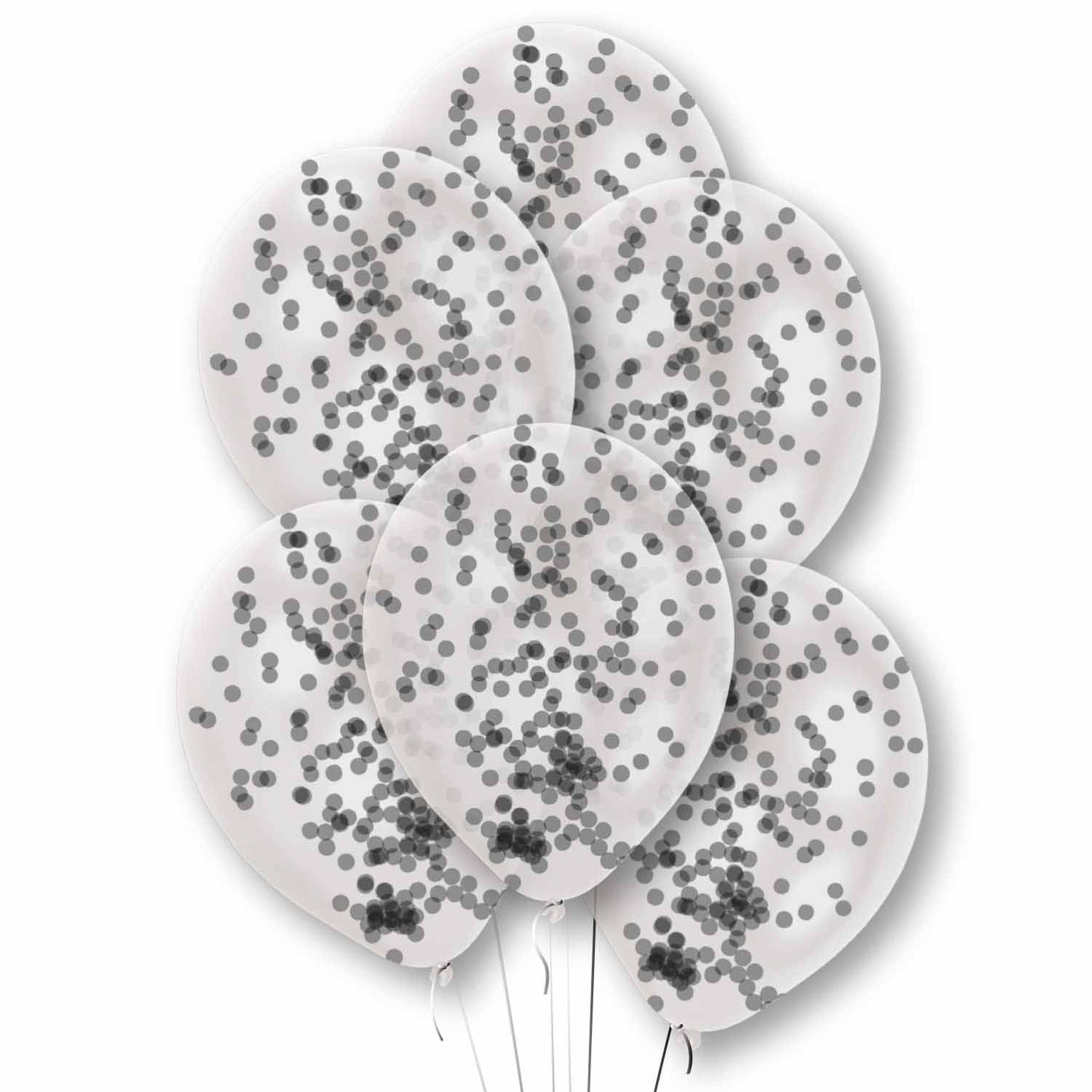 CONFETTI BALLOON KITS X 6 PKG/6