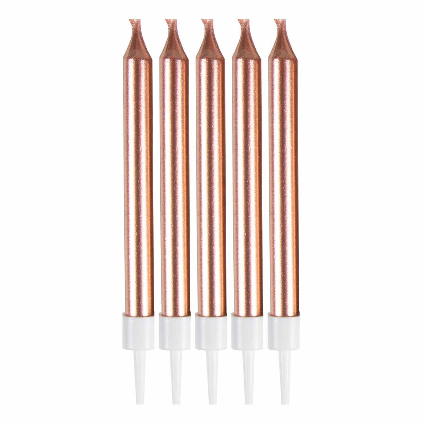 White Skinny Candles 6cm - 12 PKG/10