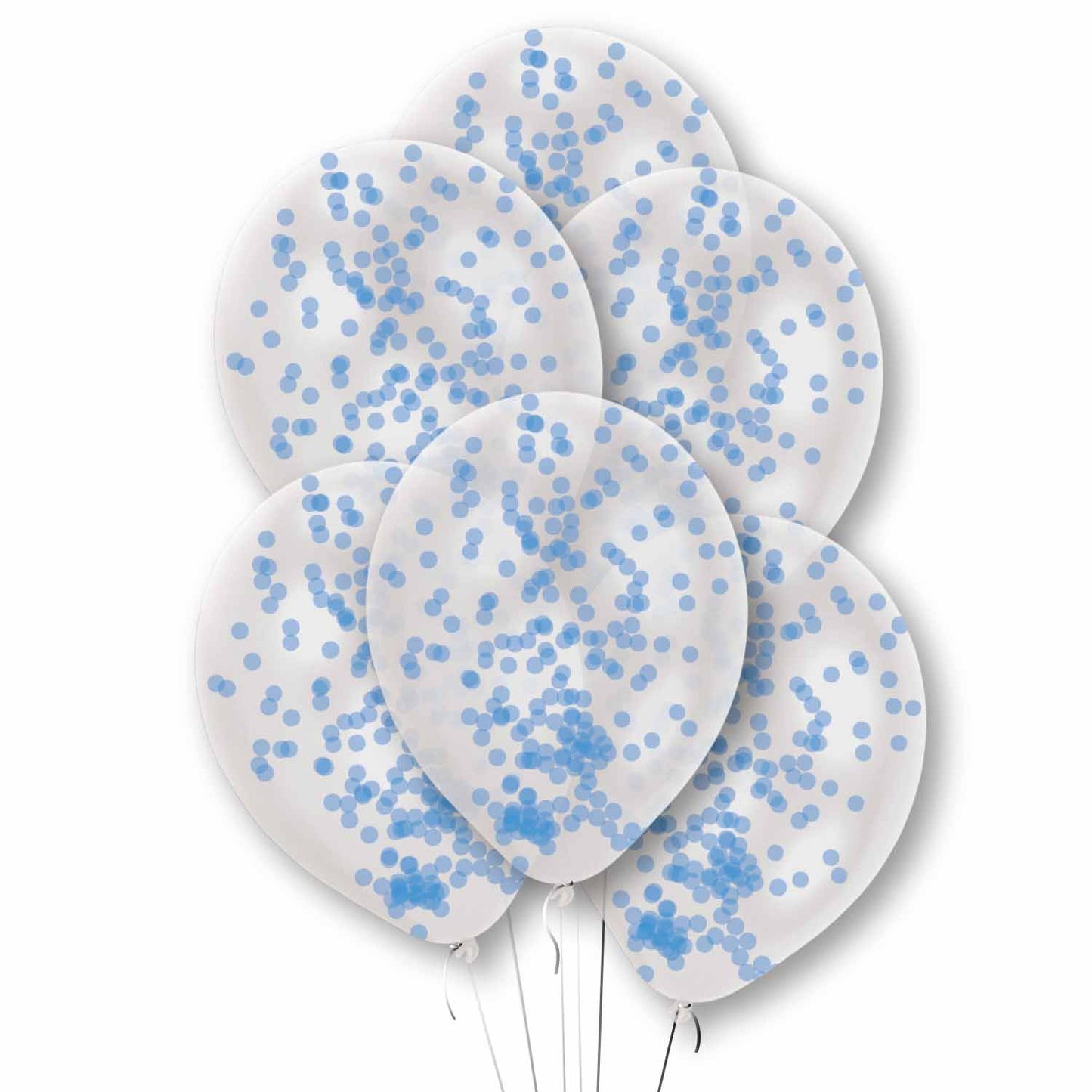 CONFETTI BALLOON KITS X 6 PKG/6
