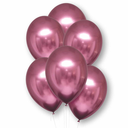 9912790 IP X10 - Flamingo Satin Luxe Latex Balloons 11"/27.5cm - 10 PKG/6