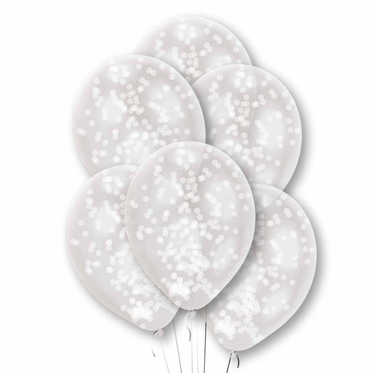 CONFETTI BALLOON KITS X 6 PKG/6
