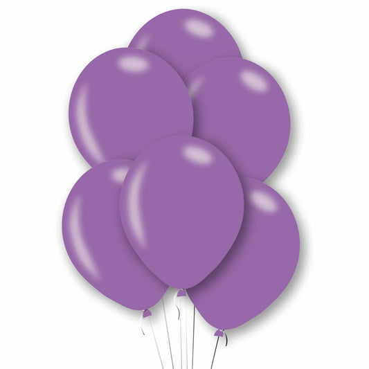9912742 IP X10 - Metallic Purple Latex Balloons 11"/27.5cm - 10 PKG/10