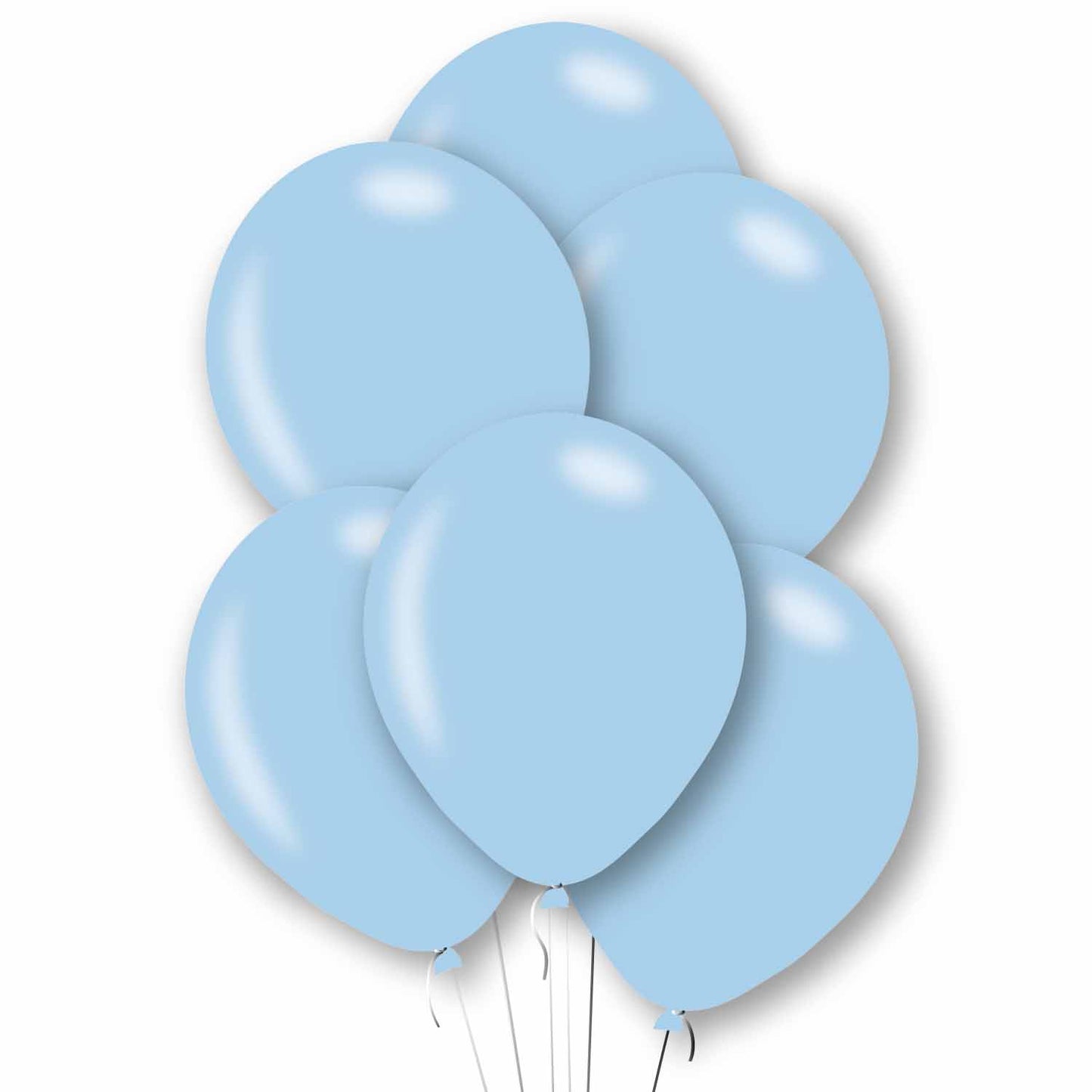 9912713 IP X10 - Powder Blue Latex Balloons 11"/27.5cm - 10 PKG/10