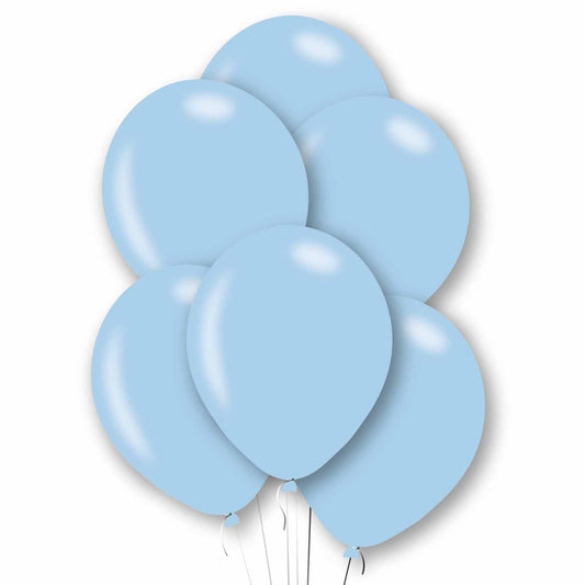 9912749 IP X10 - Pearl Powder Blue Latex Balloons 11"/27.5cm - 10 PKG/10