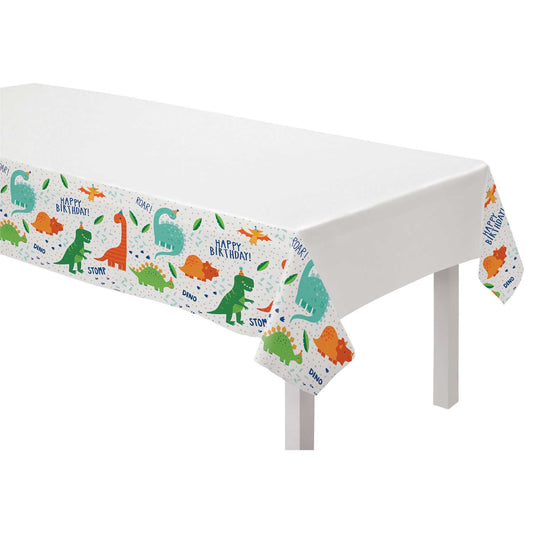 9912591 IP X6 - Dino-Mite Party Paper Tablecovers 1.2m x 1.8m - 6 PC