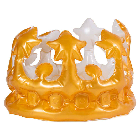 9914610 IP X6 - Gold Inflatable Crowns - 6 PC