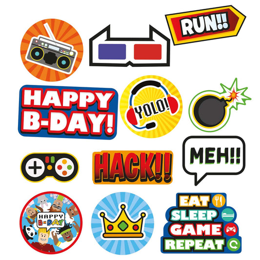 Party Town Cut-outs - 6 PKG/12