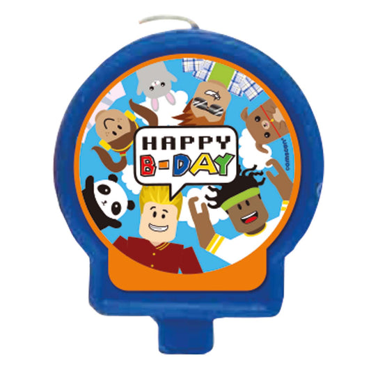 9913855 IP X6 - Party Town Candles 7cm - 6 PC
