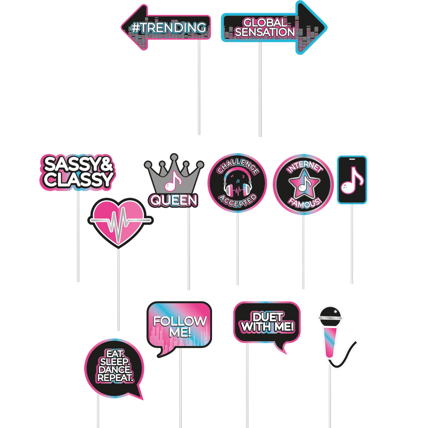 Internet Famous Scene Setters - 6 PKG/16