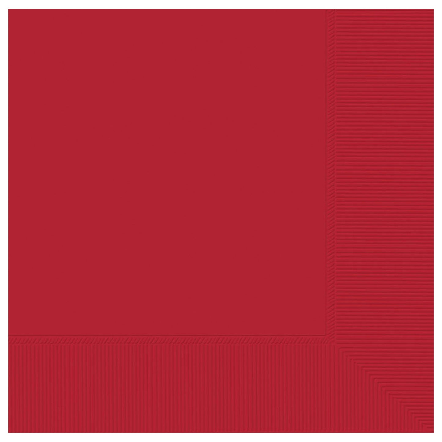 51015 - Apple Red Luncheon Napkins - 12 PKG/20