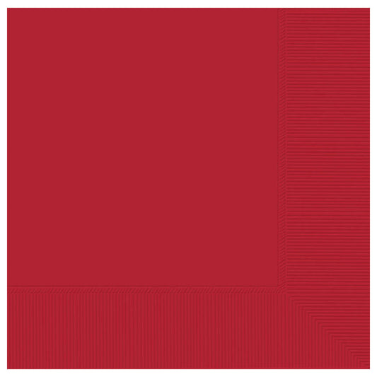 51015 - Apple Red Luncheon Napkins - 12 PKG/20