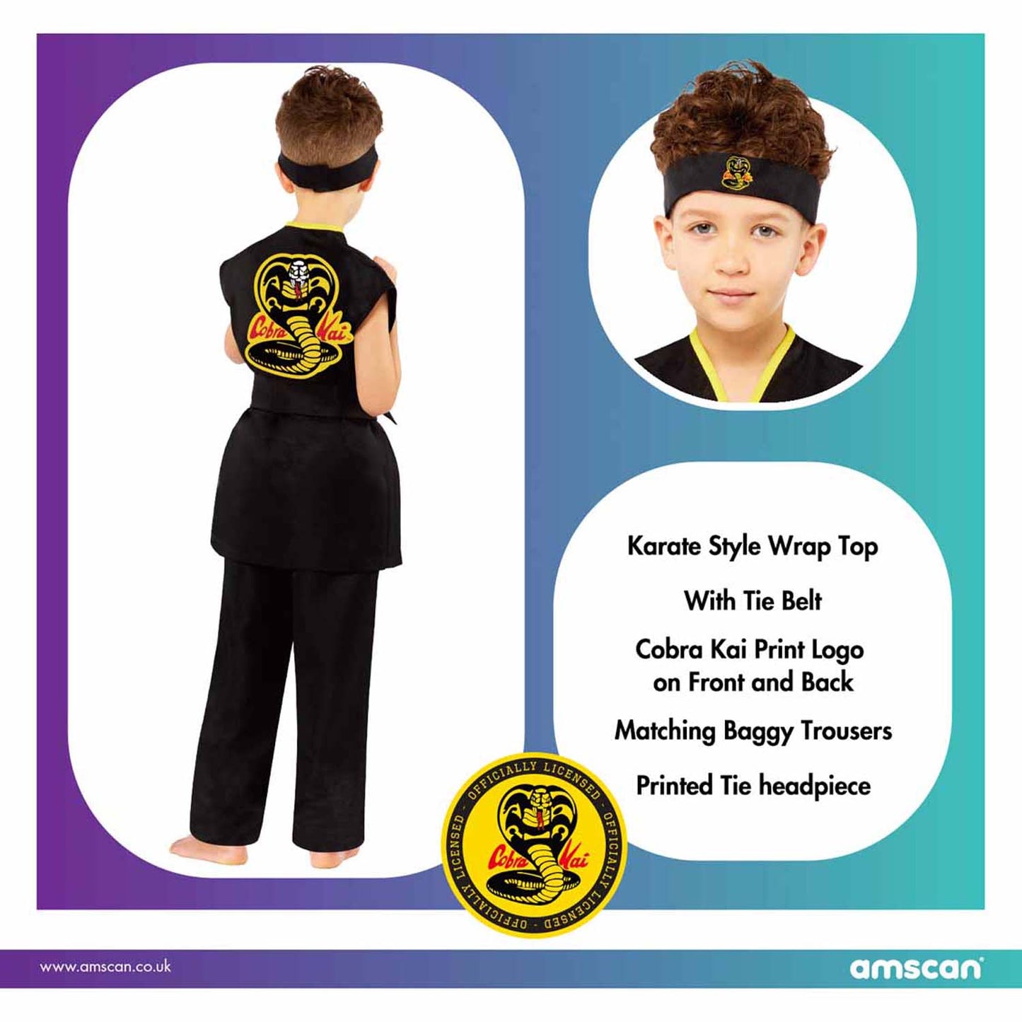 Cobra Kai Gi Kids 4-6yrs