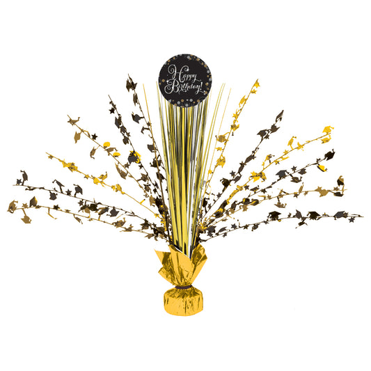 9913755 IP X6 - Sparkling Celebration Add-an-Age Spray Centrepiece 45cm - 6 PC