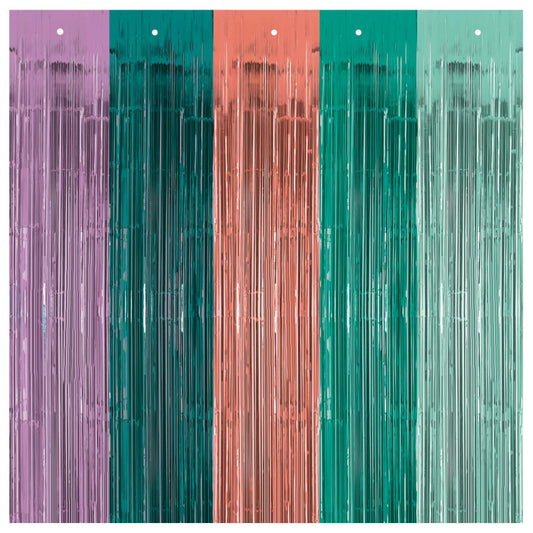 9914395 IP X6 - Mermaid Tales Door Curtains 2.43m - 6 PC